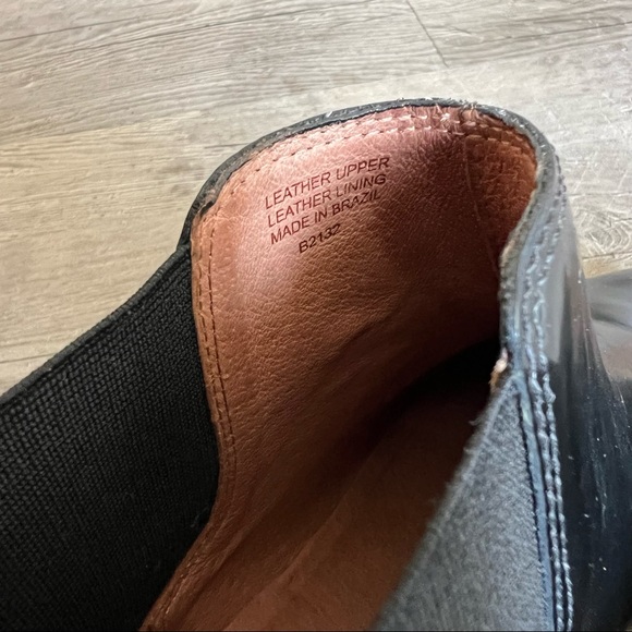 Madewell Chelsea Leather Ankle Boots, size 7 - Picture 13 of 14